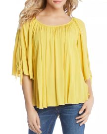 Karen Kane Tie-Sleeve Top Women - Bloomingdale s at Bloomingdales